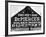 Patent Medicine Sign on A Barn-Dorothea Lange-Framed Photographic Print