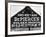 Patent Medicine Sign on A Barn-Dorothea Lange-Framed Photographic Print