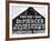 Patent Medicine Sign on A Barn-Dorothea Lange-Framed Photographic Print