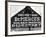 Patent Medicine Sign on A Barn-Dorothea Lange-Framed Photographic Print