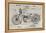 Patent--Motorcycle-Alicia Ludwig-Framed Stretched Canvas