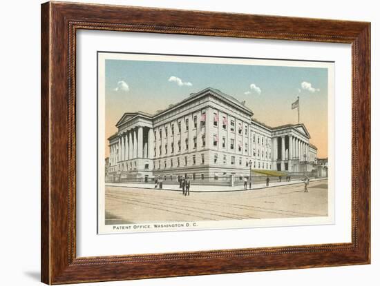 Patent Office, Washington D.C.-null-Framed Art Print