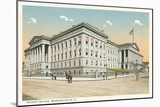 Patent Office, Washington D.C.-null-Mounted Art Print