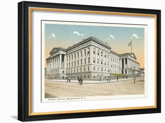 Patent Office, Washington D.C.-null-Framed Art Print