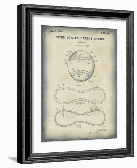 Patented Sport II-Studio W-Framed Art Print