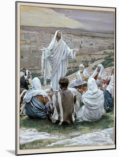 Pater Noster - the Lord's Prayer, Illustration for 'The Life of Christ', C.1886-94-James Tissot-Mounted Giclee Print