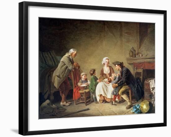 Paternal Love-Etienne Aubry-Framed Giclee Print