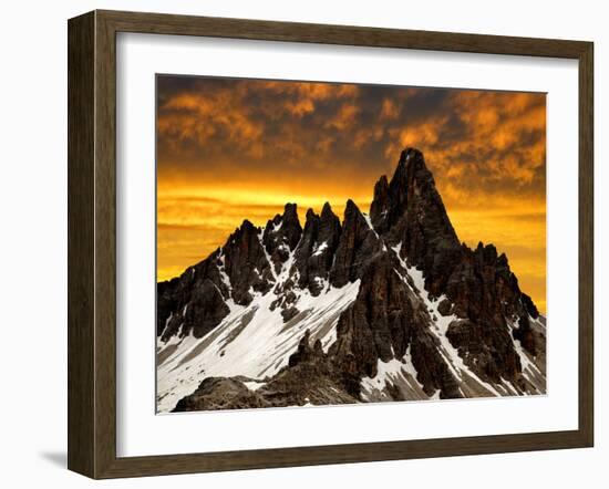 Paternkofel, Dolomite Alps,Italy-volrab vaclav-Framed Photographic Print