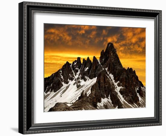 Paternkofel, Dolomite Alps,Italy-volrab vaclav-Framed Photographic Print