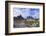 Paternkofel (Left) and Tre Cime Di Lavaredo Mountains, Sexten Dolomites, South Tyrol, Italy-Frank Krahmer-Framed Photographic Print