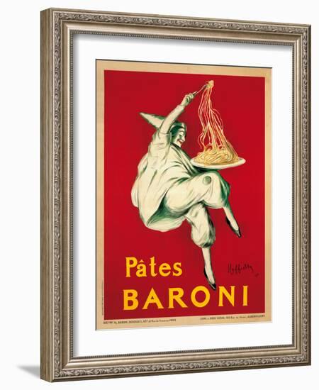 Pates Baroni, 1921-Leonetto Cappiello-Framed Premium Giclee Print