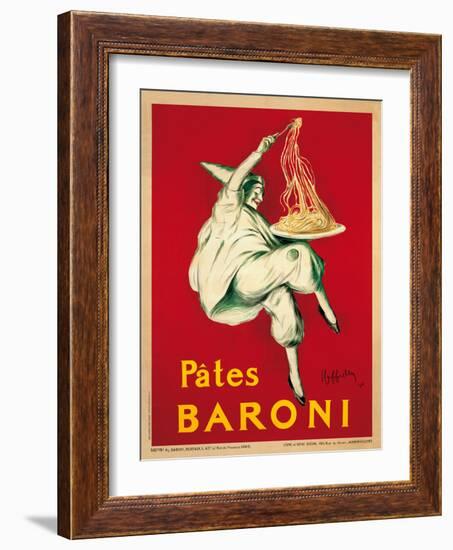 Pates Baroni, 1921-Leonetto Cappiello-Framed Premium Giclee Print