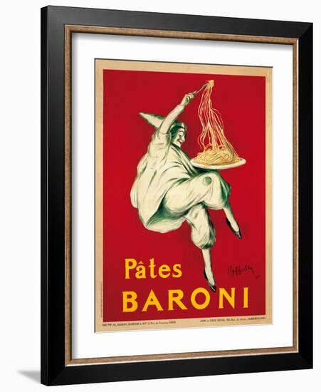 Pates Baroni, 1921-Leonetto Cappiello-Framed Premium Giclee Print