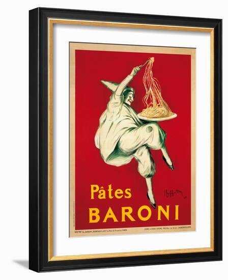Pates Baroni, 1921-Leonetto Cappiello-Framed Premium Giclee Print