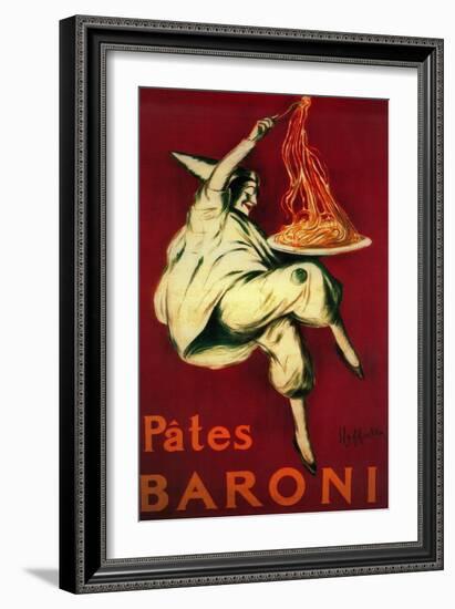 Pates Baroni Vintage Poster - Europe-Lantern Press-Framed Premium Giclee Print