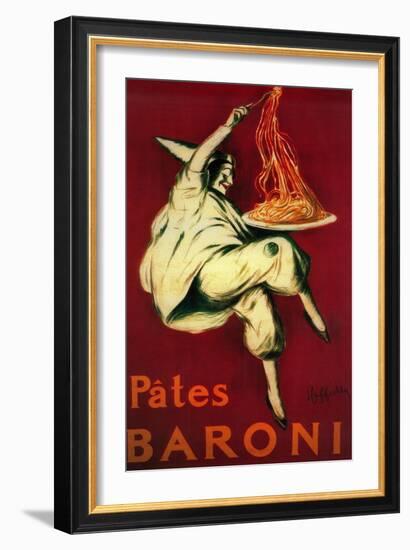 Pates Baroni Vintage Poster - Europe-Lantern Press-Framed Premium Giclee Print