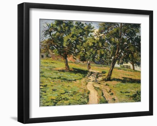 Path at Damiette, C.1886-Jean Baptiste Armand Guillaumin-Framed Giclee Print