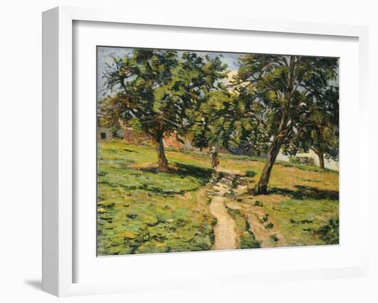 Path at Damiette, C.1886-Jean Baptiste Armand Guillaumin-Framed Giclee Print