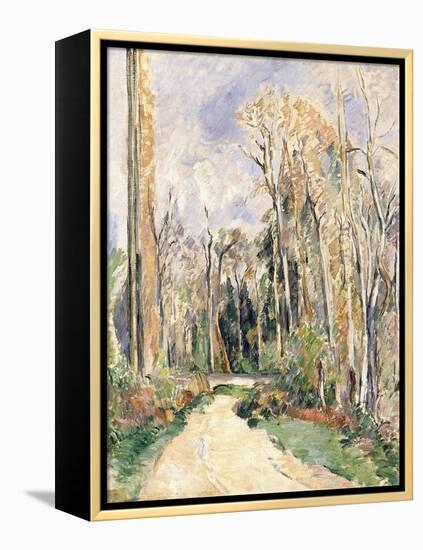 Path at the Entrance of the Forest, C.1879-Paul Cézanne-Framed Premier Image Canvas