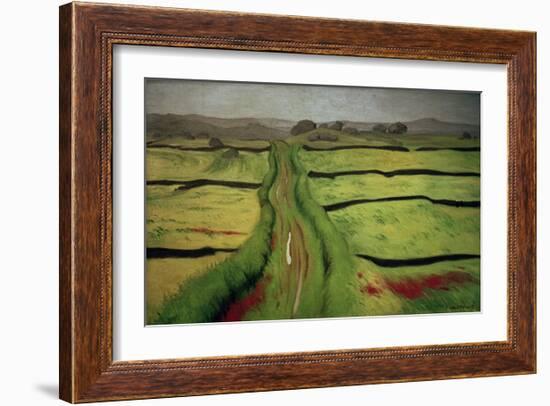 Path in a Meadow-Félix Vallotton-Framed Giclee Print