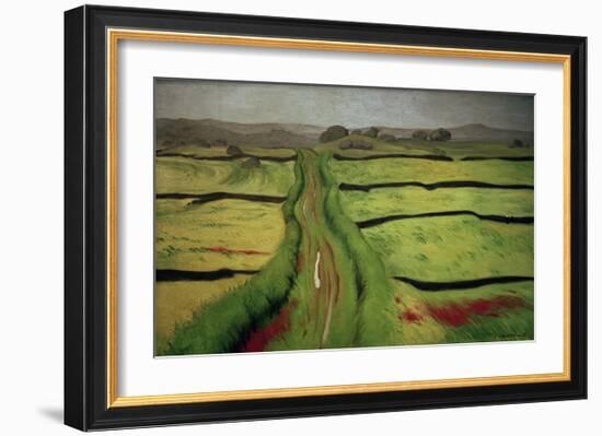 Path in a Meadow-Félix Vallotton-Framed Giclee Print