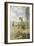 Path in Ile Saint Martin, Vetheuil-Claude Monet-Framed Giclee Print