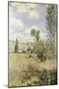 Path in Ile Saint Martin, Vetheuil-Claude Monet-Mounted Giclee Print