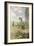 Path in Ile Saint Martin, Vetheuil-Claude Monet-Framed Giclee Print