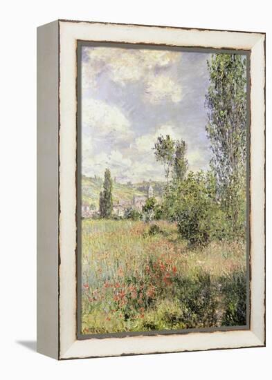 Path in Ile Saint Martin, Vetheuil-Claude Monet-Framed Premier Image Canvas