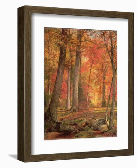 Path in the Forest, 1865-William Trost Richards-Framed Giclee Print