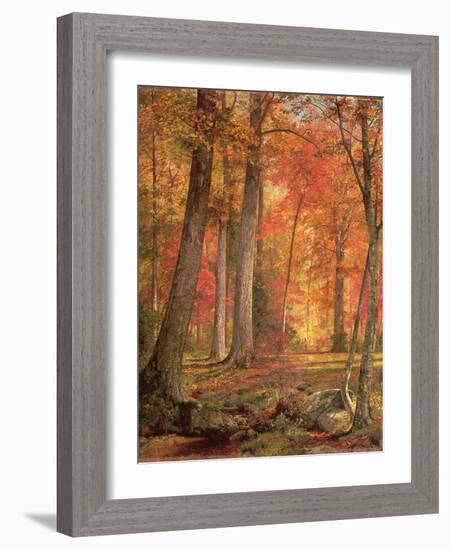 Path in the Forest, 1865-William Trost Richards-Framed Giclee Print