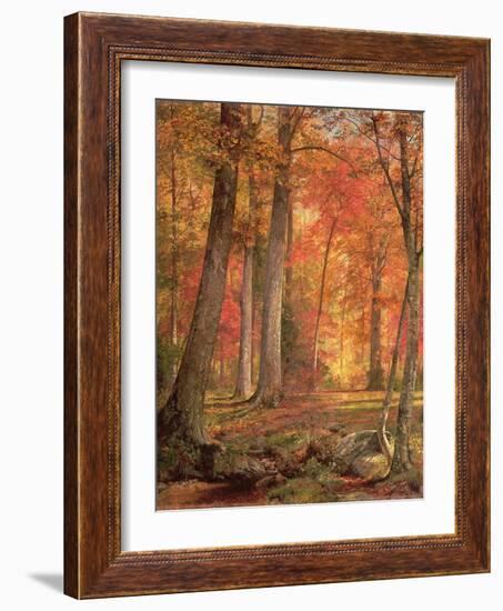 Path in the Forest, 1865-William Trost Richards-Framed Giclee Print