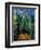 Path in the Forest, 1902-06-Paul Cézanne-Framed Giclee Print