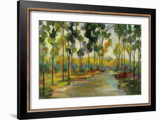 Path in the Forest-Silvia Vassileva-Framed Art Print