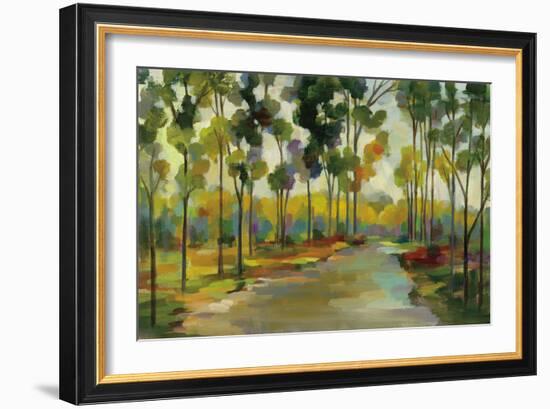 Path in the Forest-Silvia Vassileva-Framed Art Print