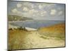 Path in the Wheat at Pourville, 1882-Claude Monet-Mounted Premium Giclee Print