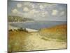 Path in the Wheat at Pourville, 1882-Claude Monet-Mounted Premium Giclee Print