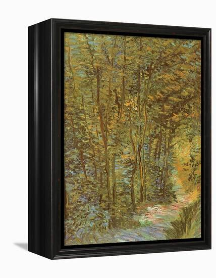 Path in the Woods, 1887-Vincent van Gogh-Framed Premier Image Canvas