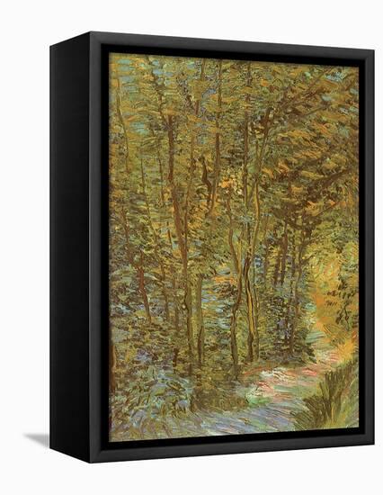 Path in the Woods, 1887-Vincent van Gogh-Framed Premier Image Canvas