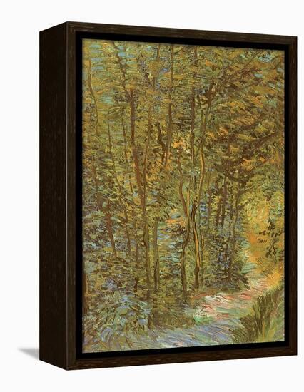 Path in the Woods, 1887-Vincent van Gogh-Framed Premier Image Canvas