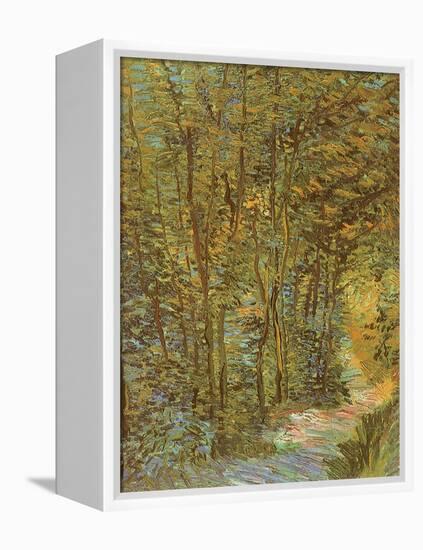 Path in the Woods, 1887-Vincent van Gogh-Framed Premier Image Canvas