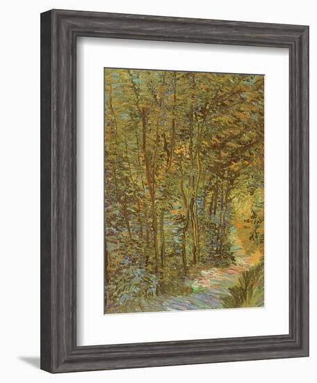 Path in the Woods, 1887-Vincent van Gogh-Framed Giclee Print