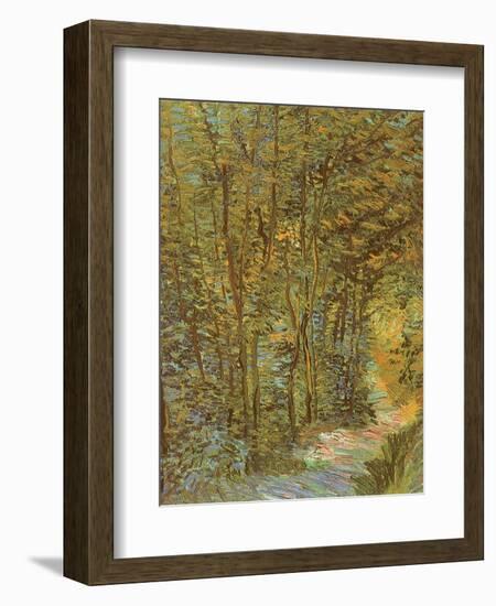 Path in the Woods, 1887-Vincent van Gogh-Framed Giclee Print