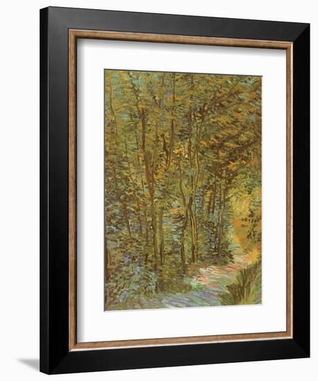 Path in the Woods, 1887-Vincent van Gogh-Framed Giclee Print