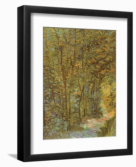 Path in the Woods, 1887-Vincent van Gogh-Framed Giclee Print