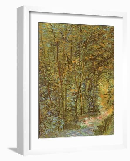 Path in the Woods, 1887-Vincent van Gogh-Framed Giclee Print