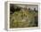 Path Leading Through Tall Grass-Pierre-Auguste Renoir-Framed Premier Image Canvas