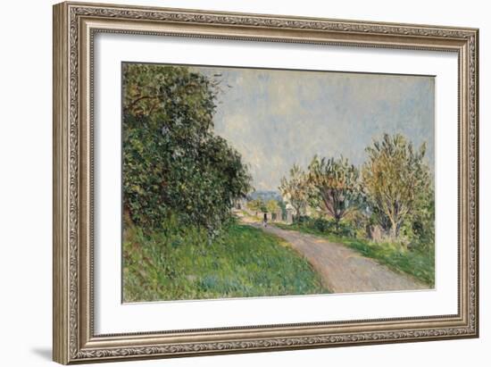 Path Near Sevres, 1879-Alfred Sisley-Framed Giclee Print