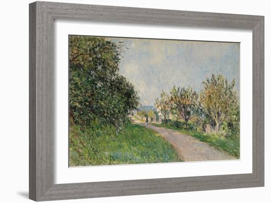 Path Near Sevres, 1879-Alfred Sisley-Framed Giclee Print