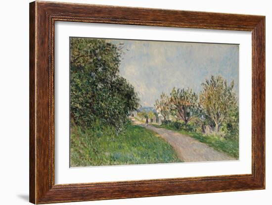 Path Near Sevres, 1879-Alfred Sisley-Framed Giclee Print